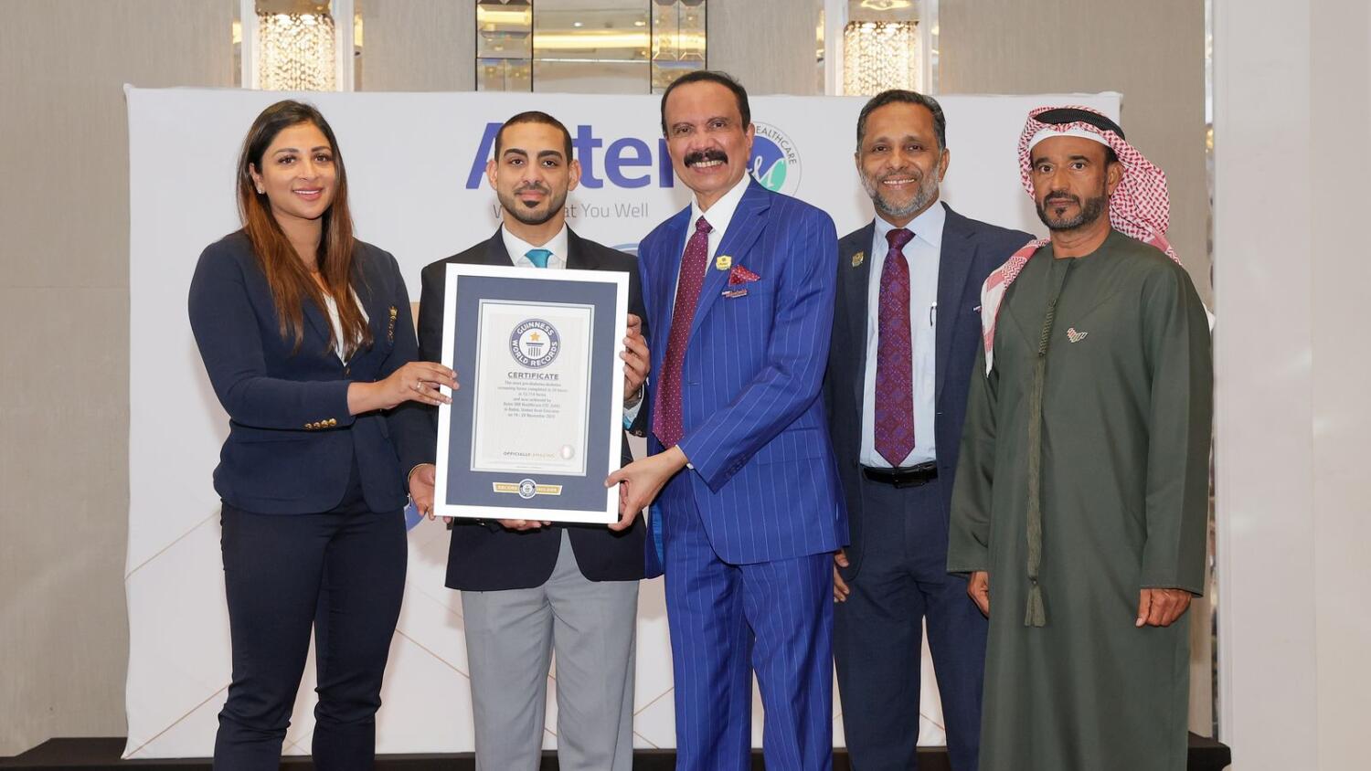 Aster breaks Guinness World Records title for screening 12,714 people in 24 hours