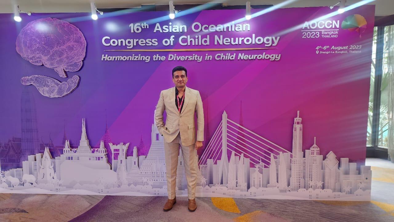 Speaker in Asian Oceanian Congress of Child Neurology